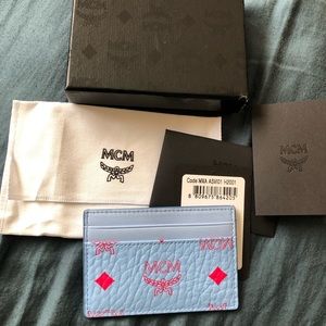COPY - MCM Spectrum Diamond  Leather Card case